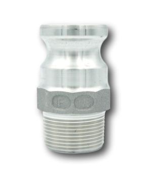 Male Cam x BSP Male Thread - Part F Aluminium