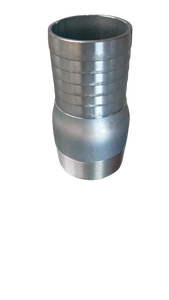 BSPM Plated Steel Nipple - Hose Tail