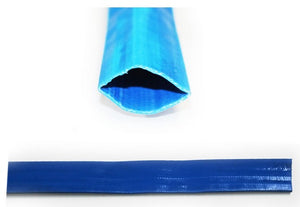 Blue PVC Lay Flat Hose 4 Bar