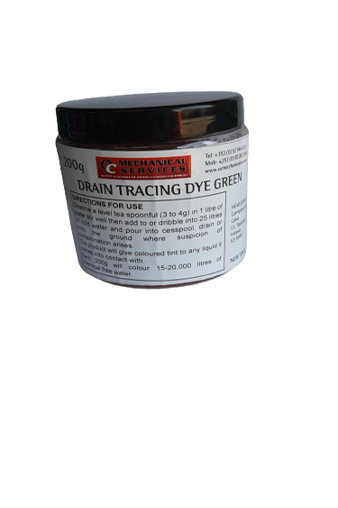 Drain Tracing Dye