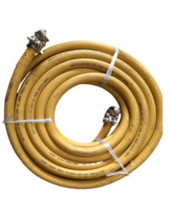 3/4" Rubber Yellow Air Hose x 15m